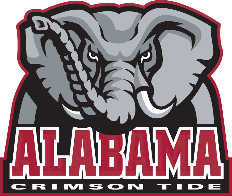 Alabama Crimson Tide 2001-2003 Primary Logo diy DTF decal sticker